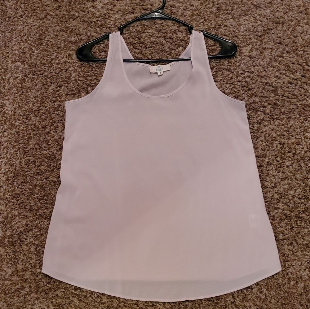 Pale Pink Tank - L